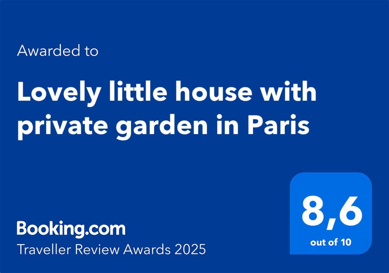 Lovely Little House With Private Garden In Paris 이브리쉬르센 외부 사진